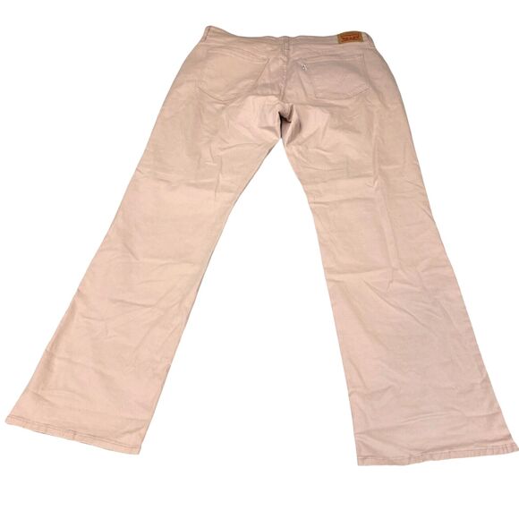 Levi 505 Straight Leg Jeans Womens Mid Rise Straight Leg Size 33 Pink - Picture 2 of 15